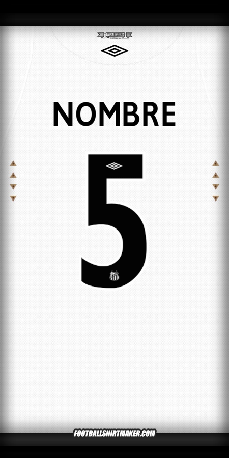 Jersey Santos FC 2024/2025 -  nombre - 5