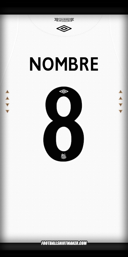 Jersey Santos FC 2024/2025 -  nombre - 8