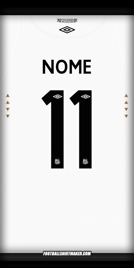 Camisola Santos FC 2024/2025 -  nome - 11