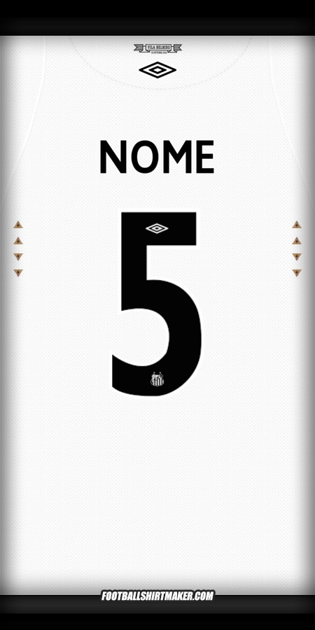 Camisa Santos FC 2024/2025 -  nome - 5