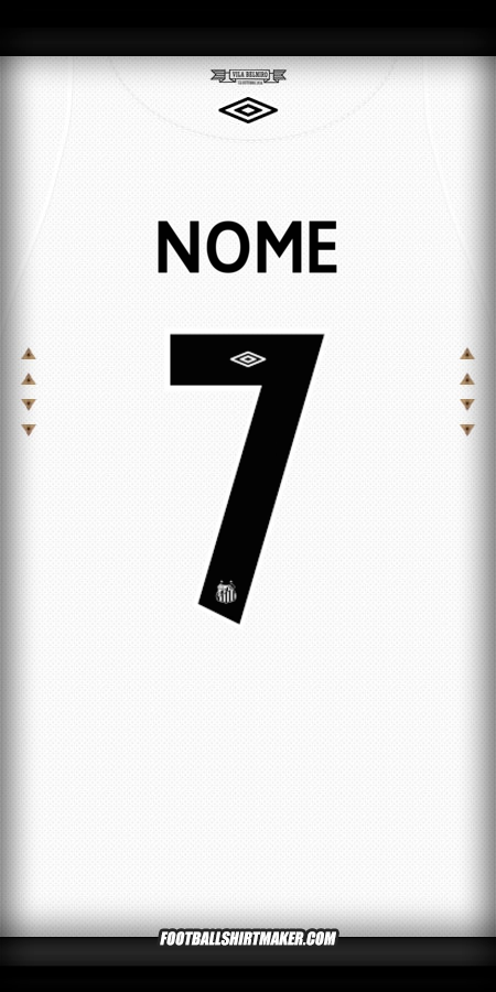 Camisa Santos FC 2024/2025 -  nome - 7