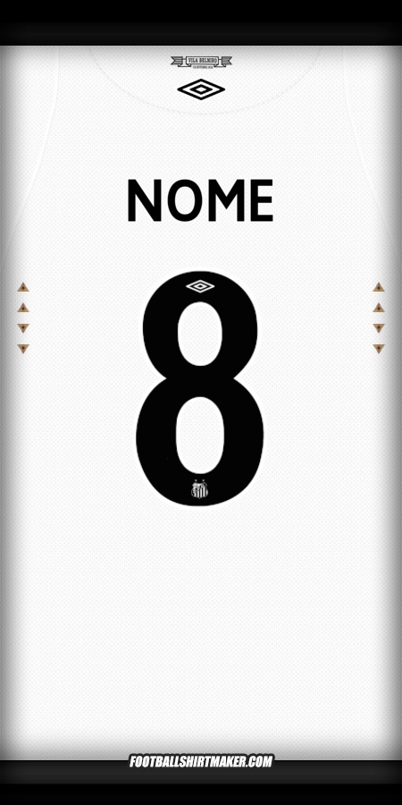 Camisa Santos FC 2024/2025 -  nome - 8
