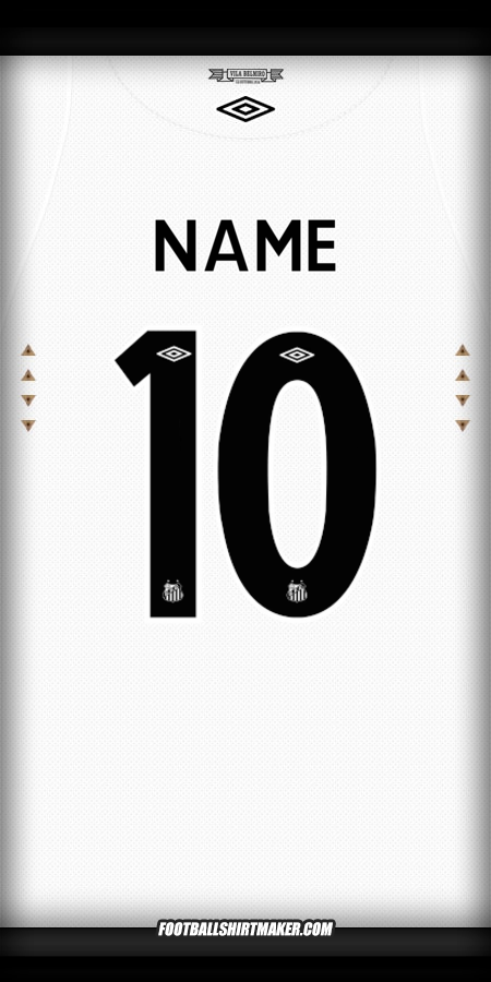 Jersey Santos FC 2024/2025 -  name - 10