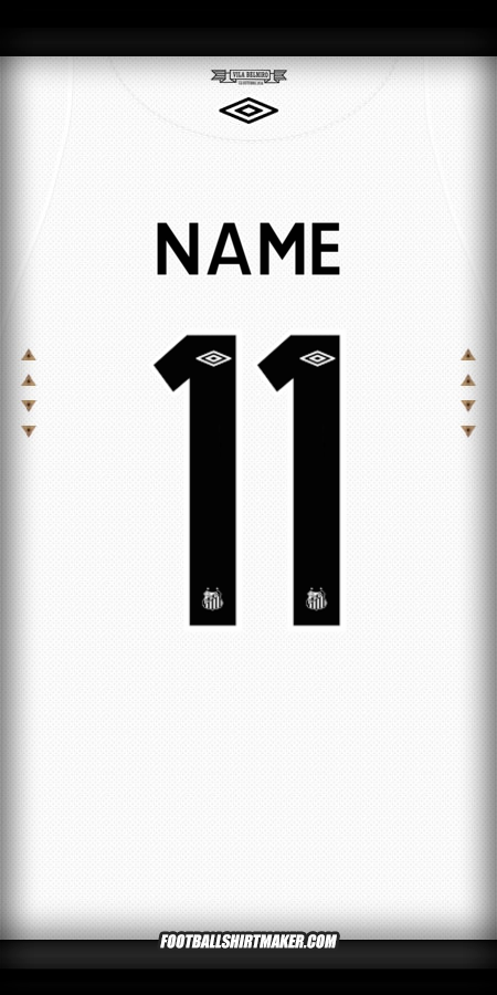 Trikot Santos FC 2024/2025 -  name - 11