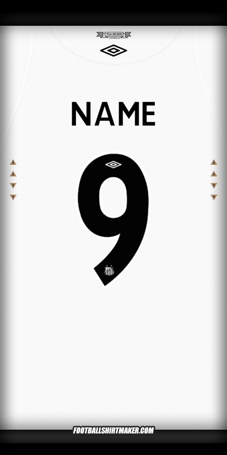 Shirt Santos FC 2024/2025 -  name - 9