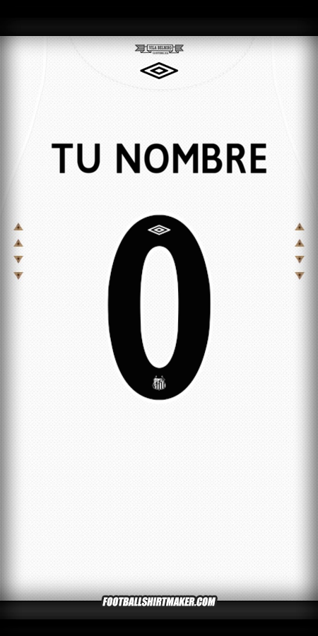 Jersey Santos FC 2024/2025 -  tu nombre - 0