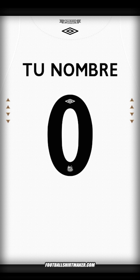 Camiseta Santos FC 2024/2025 -  tu nombre - 0