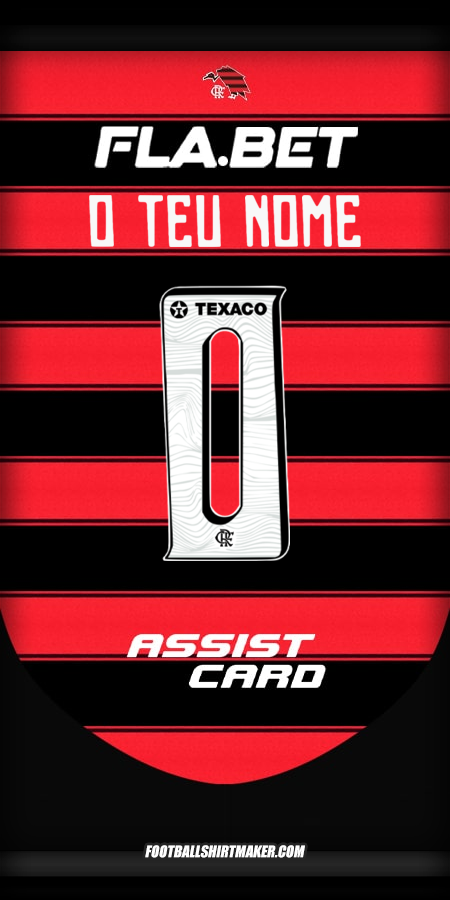 Camisola Flamengo 2025 -  o teu nome - 0