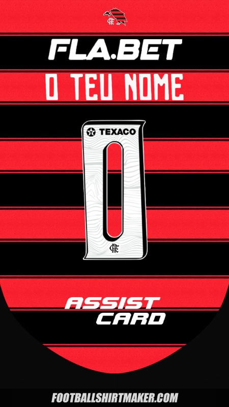 Camisola Flamengo 2025 -  o teu nome - 0