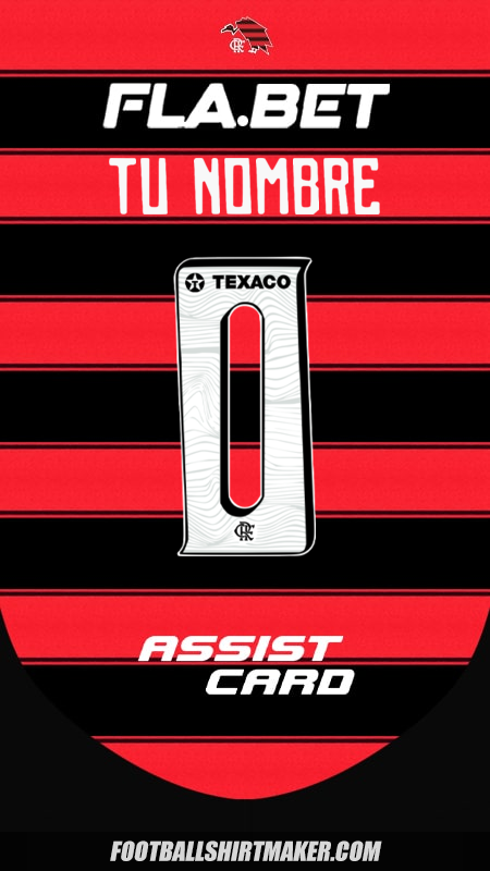 Camiseta Flamengo 2025 -  tu nombre - 0