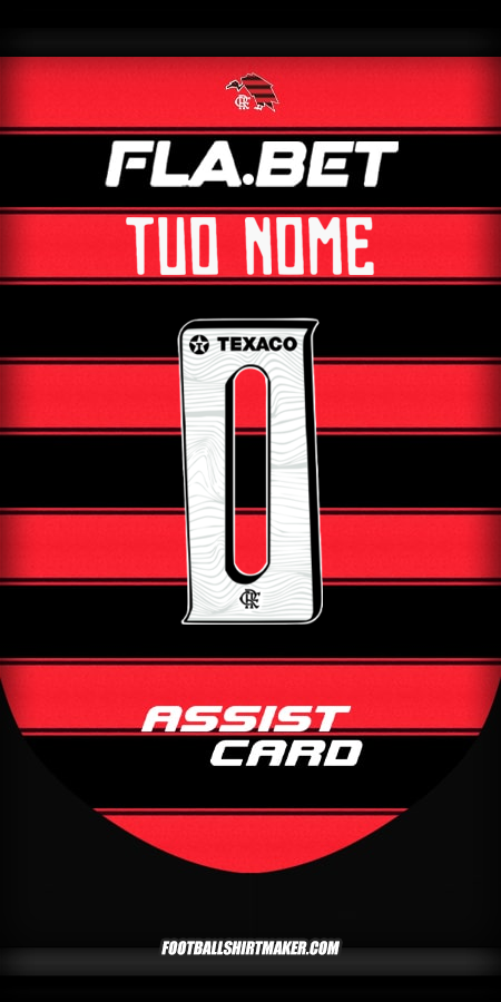 Maglia Flamengo 2025 -  tuo nome - 0