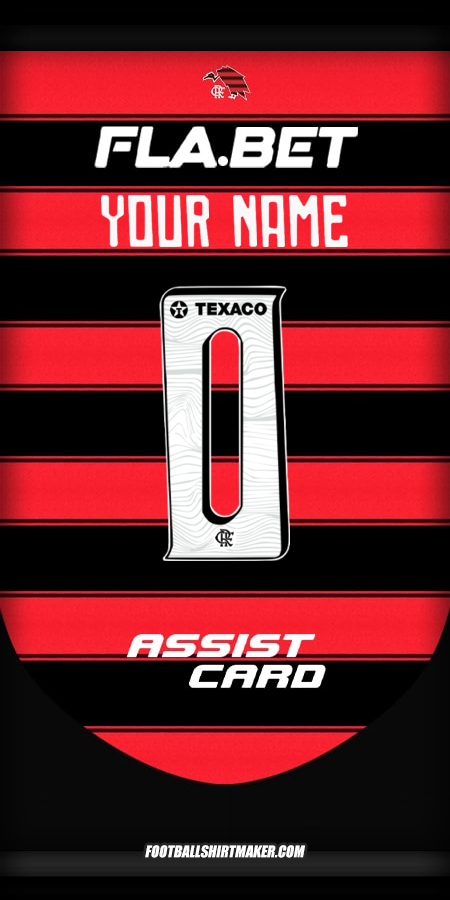 Shirt Flamengo 2025 -  your name - 0