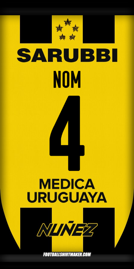 Maillot Peñarol 2025 -  nom - 4