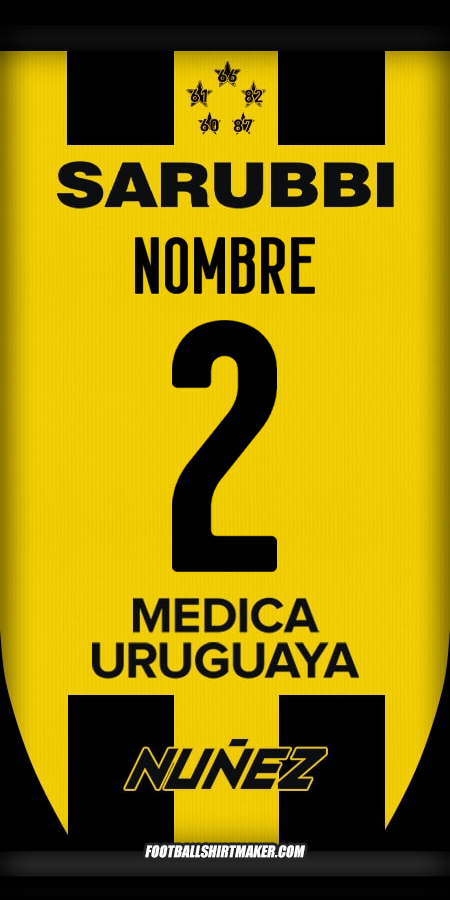 Jersey Peñarol 2025 -  nombre - 2