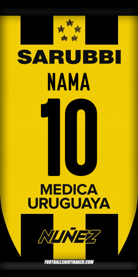 Jersey Peñarol 2025 -  nama - 10