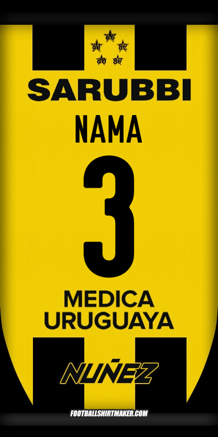 Jersey Peñarol 2025 -  nama - 3