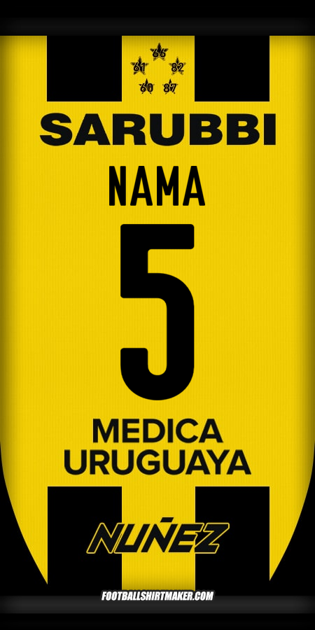 Jersey Peñarol 2025 -  nama - 5