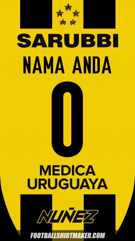 Jersey Peñarol 2025 -  nama anda - 0