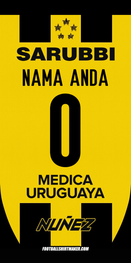 Jersey Peñarol 2025 -  nama anda - 0
