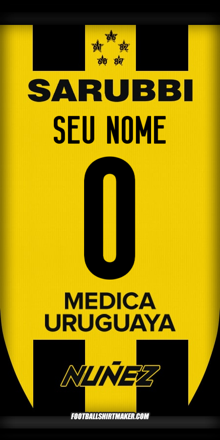 Camisa Peñarol 2025 -  seu nome - 0