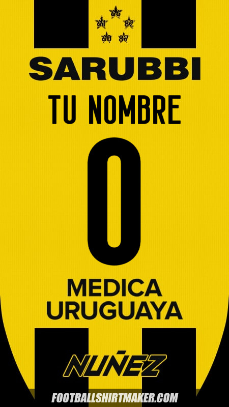 Camiseta Peñarol 2025 -  tu nombre - 0