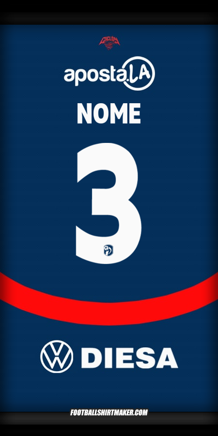 Camisa Club Cerro Porteño 2025 -  nome - 3