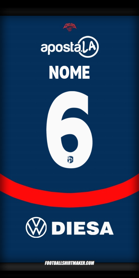 Camisa Club Cerro Porteño 2025 -  nome - 6