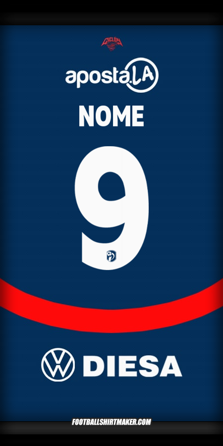 Camisa Club Cerro Porteño 2025 -  nome - 9