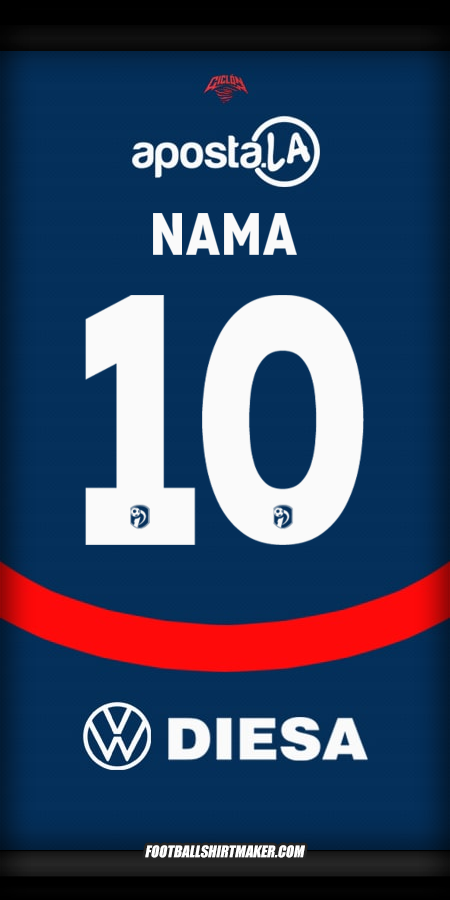 Jersey Club Cerro Porteño 2025 -  nama - 10