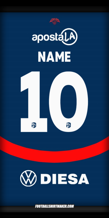 Jersey Club Cerro Porteño 2025 -  name - 10
