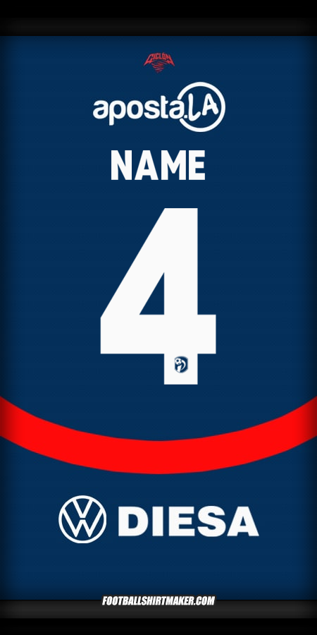 Trikot Club Cerro Porteño 2025 -  name - 4