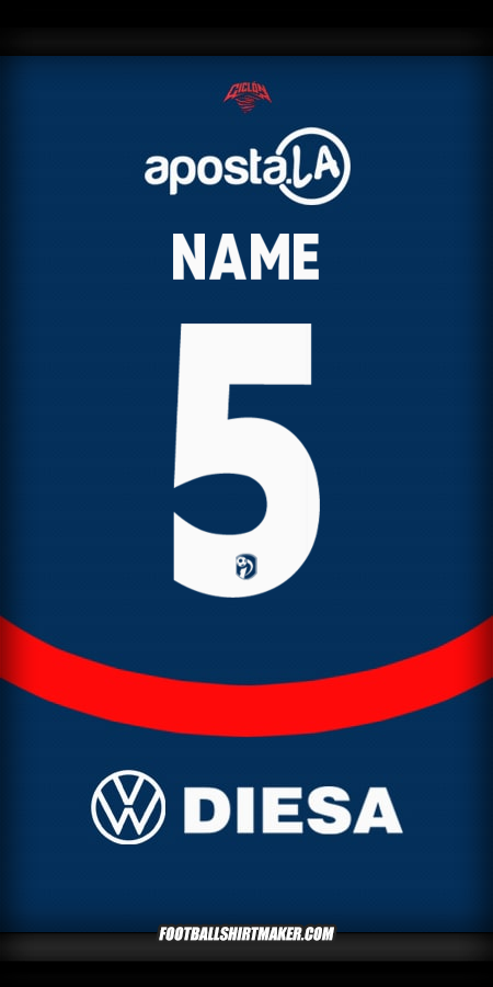 Trikot Club Cerro Porteño 2025 -  name - 5