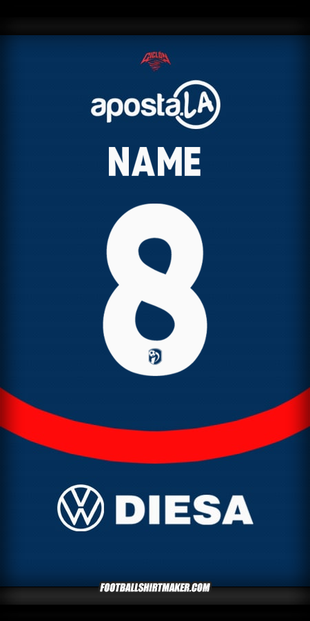 Trikot Club Cerro Porteño 2025 -  name - 8
