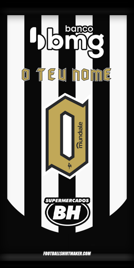 Camisola Atletico Mineiro 2025 -  o teu nome - 0