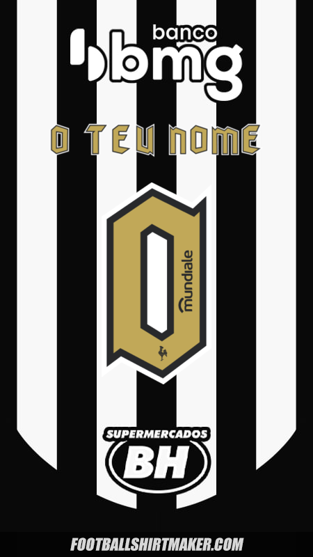 Camisola Atletico Mineiro 2025 -  o teu nome - 0