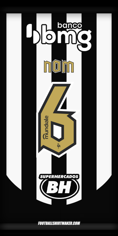 Maillot Atletico Mineiro 2025 -  nom - 6