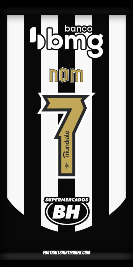 Maillot Atletico Mineiro 2025 -  nom - 7