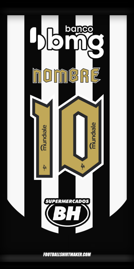 Jersey Atletico Mineiro 2025 -  nombre - 10
