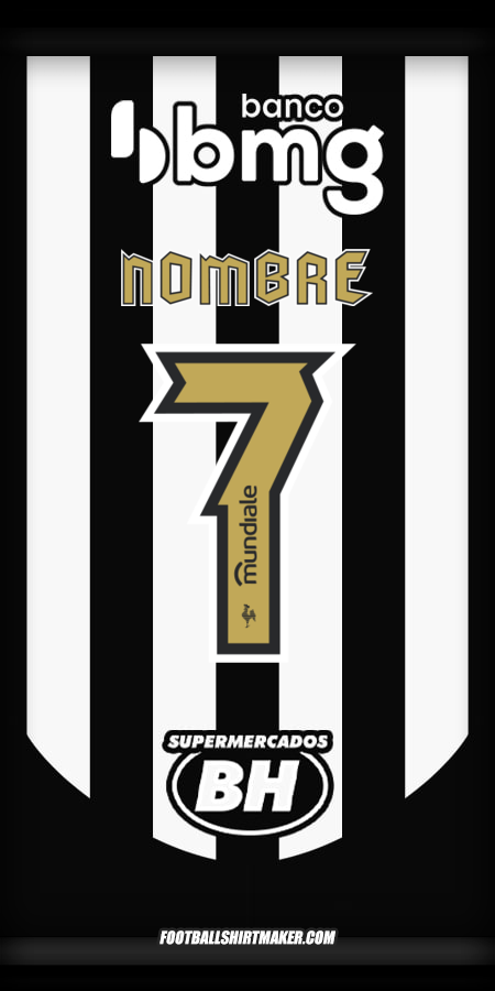 Jersey Atletico Mineiro 2025 -  nombre - 7