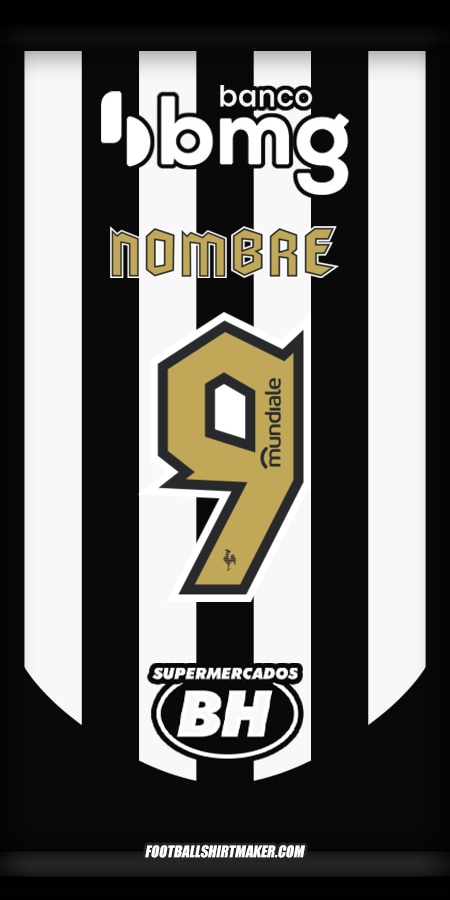 Jersey Atletico Mineiro 2025 -  nombre - 9