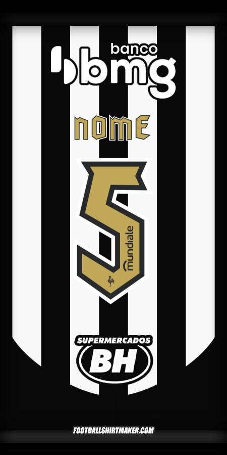 Camisola Atletico Mineiro 2025 -  nome - 5