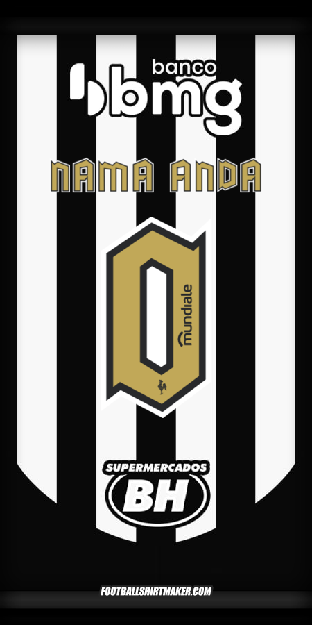 Jersey Atletico Mineiro 2025 -  nama anda - 0