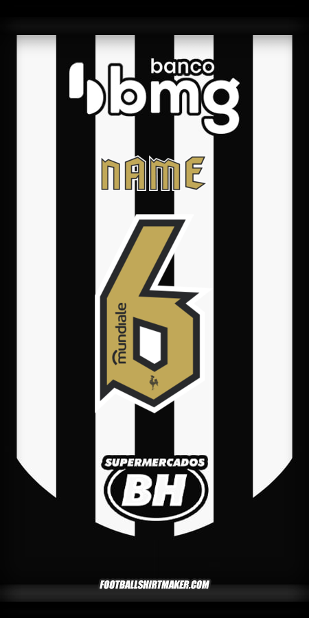Shirt Atletico Mineiro 2025 -  name - 6