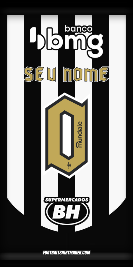 Camisa Atletico Mineiro 2025 -  seu nome - 0