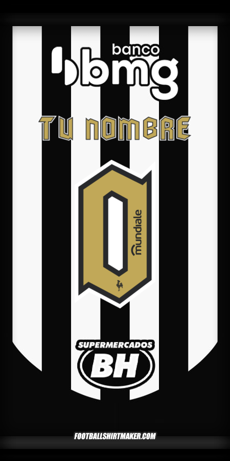 Camiseta Atletico Mineiro 2025 -  tu nombre - 0