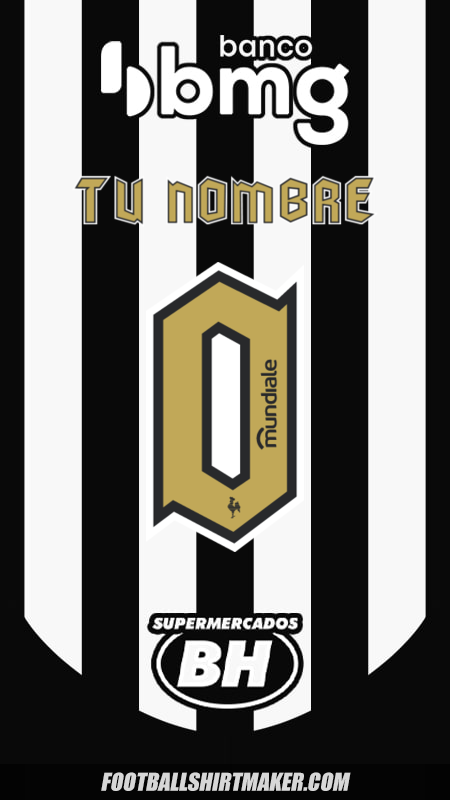 Camiseta Atletico Mineiro 2025 -  tu nombre - 0