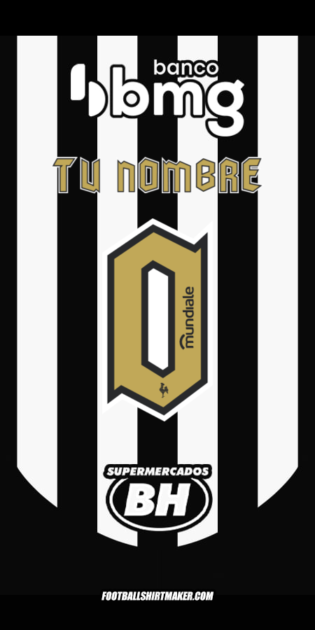 Camiseta Atletico Mineiro 2025 -  tu nombre - 0