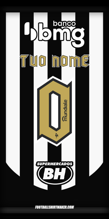 Maglia Atletico Mineiro 2025 -  tuo nome - 0