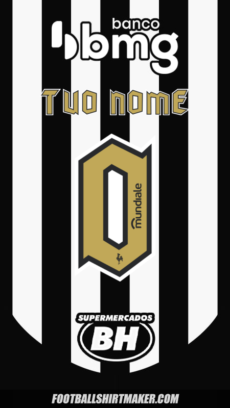 Maglia Atletico Mineiro 2025 -  tuo nome - 0