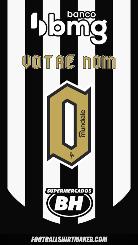 Maillot Atletico Mineiro 2025 -  votre nom - 0